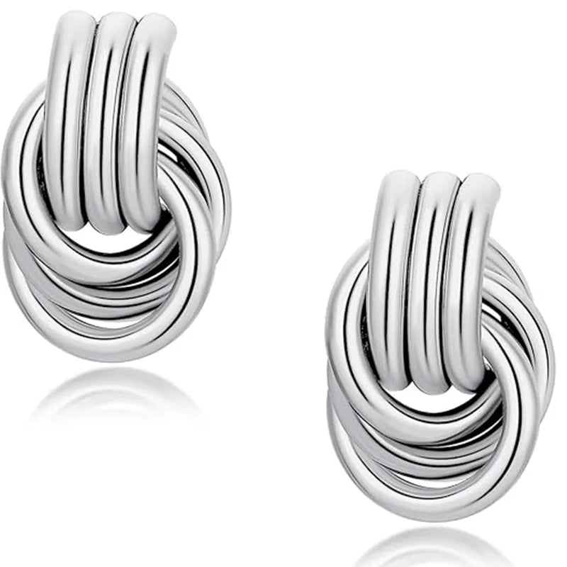 18K Gold Plated Chunky Earrings