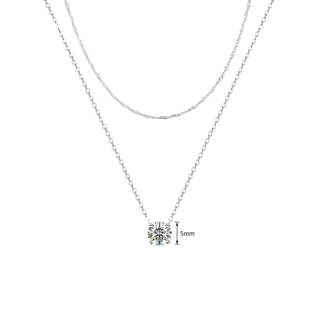 14K Gold/Silver Waterproof Necklace