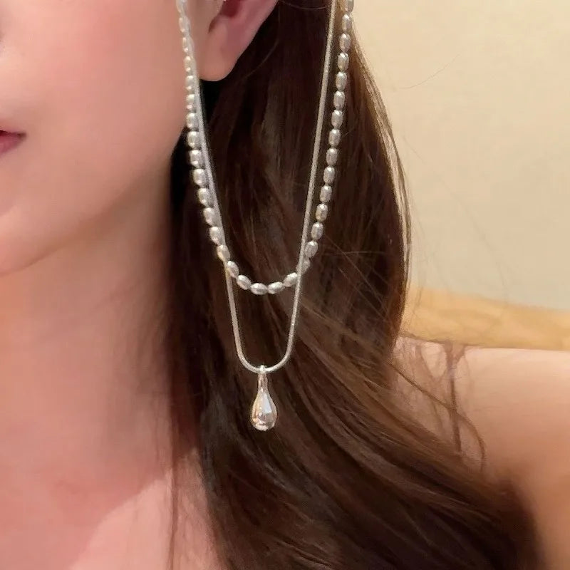 Water Drop Pendant Necklace